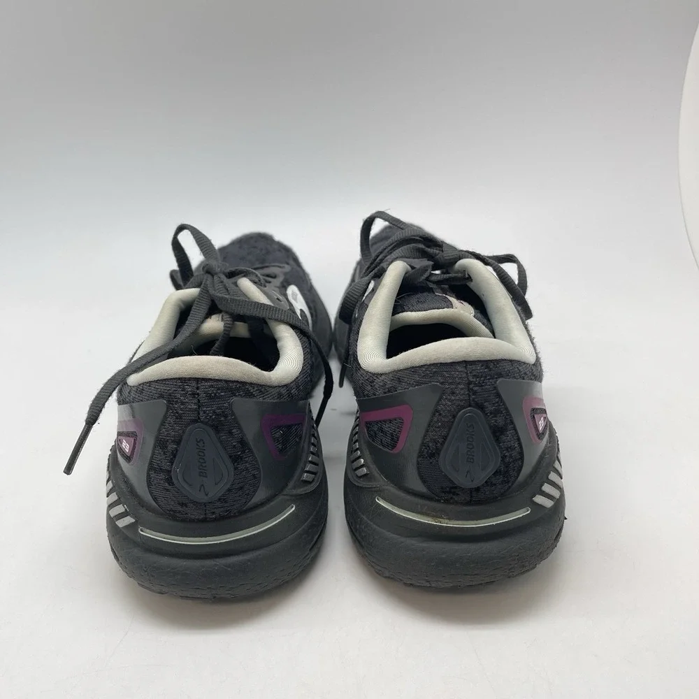 Brooks Sneakers Womens 9.5 D Adrenaline GTS 23 1203811B072‎ Black Running Shoes